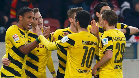 Stuttgart 2-3 Dortmund: Thắng trận thứ 3, Dortmund lên vị trí thứ 10