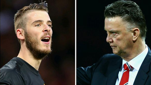 Van Gaal và De Gea “chiến tranh lạnh”, M.U sắp hỗn loạn