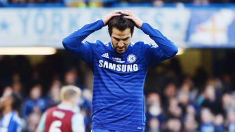 Chelsea: Fabregas vẫn 