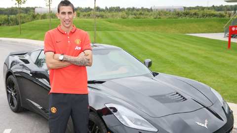 Di Maria đau đầu vì nghiện tậu xe