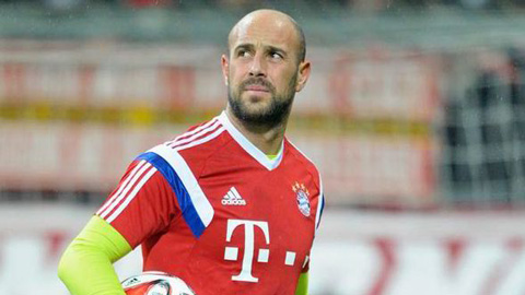 Pepe Reina rời Bayern vào mùa Hè?