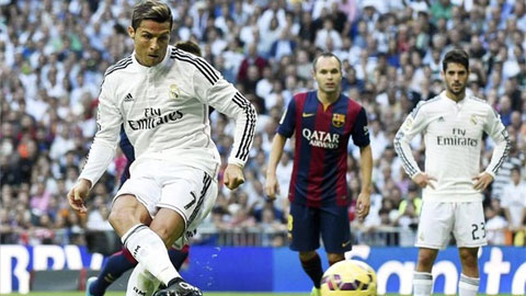 Real được penalty hơn gấp 3 lần Barca, gần gấp đôi Atletico Real được penalty hơn gấp 3 lần Barca, gần gấp đôi Atletico