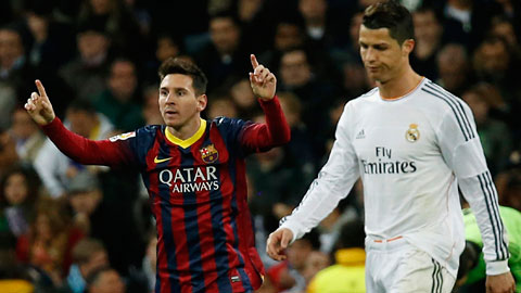 Thống kê về đi bóng: Messi số 1, Ronaldo không vào nổi Top 20 Thống kê về đi bóng: Messi số 1, Ronaldo không vào nổi Top 20