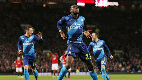 Khi Welbeck ăn mừng tại Old Trafford...