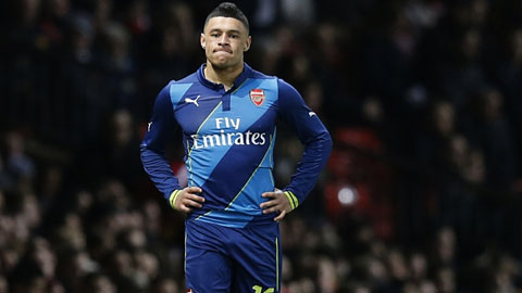 Arsenal nhận tin xấu, Ox-Chamberlain nghỉ thi đấu từ 3-4 tuần