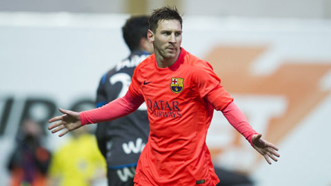 Messi không ngừng ghi bàn, Real lo lắng Messi không ngừng ghi bàn, Real lo lắng