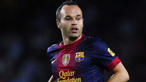 Iniesta lọt vào Iniesta lọt vào