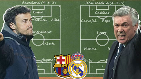 Enrique thận trọng, Ancelotti quyết thắng trước thềm Siêu kinh điển
