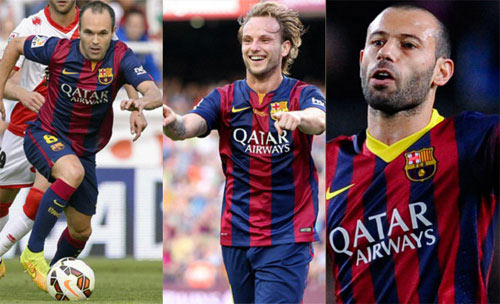 Hàng tiền vệ Barca sa sút: Đâu rồi thời hoàng kim - 1