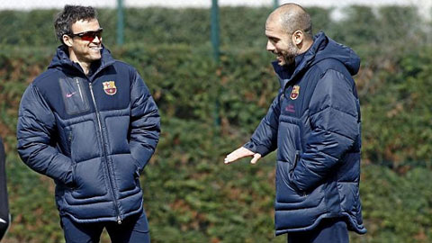 Luis Enrique làm được điều giống Guardiola năm đầu ở Barca Luis Enrique làm được điều giống Guardiola năm đầu ở Barca