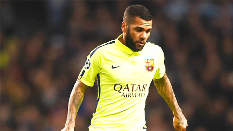 Dani Alves có thể ra mắt M.U ngay trong tuần này