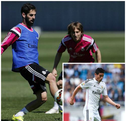 Isco hay James, Ancelotti phải "chọn một" - 1