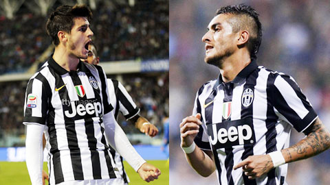 Roberto Pereyra - Alvaro Morata: Nguồn năng lượng mới của Juve