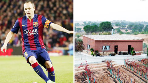 2,8 triệu đồng một đêm ở nhà Iniesta 2,8 triệu đồng một đêm ở nhà Iniesta