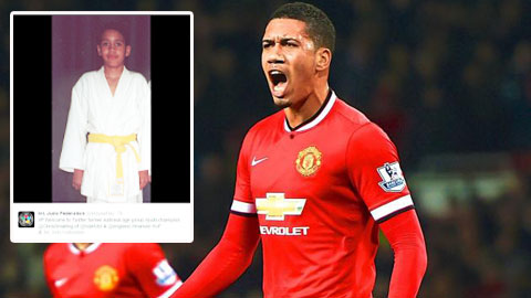 Trung vệ Smalling từng VĐQG môn Judo Trung vệ Smalling từng VĐQG môn Judo