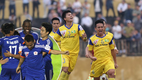 Con số nổi bật vòng 10 V.League 2015