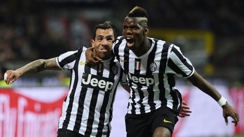 Juve sẵn lòng để Tevez và Pogba ra đi