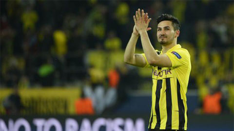 Dortmund sắp mất Guendogan vào tay M.U?