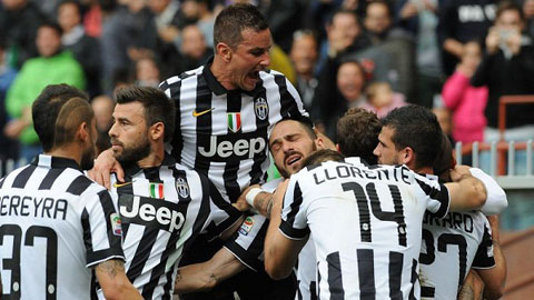 Sampdoria 0-1 Juventus: Vô địch sớm, chờ Real Sampdoria 0-1 Juventus: Vô địch sớm, chờ Real