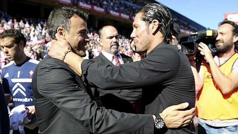 Luis Enrique vs. Diego Simeone: Người chinh phục đấu kẻ phá bĩnh