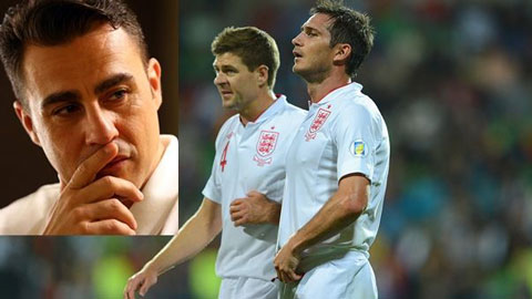 Cannavaro tri ân Gerrard lại nhầm Lampard