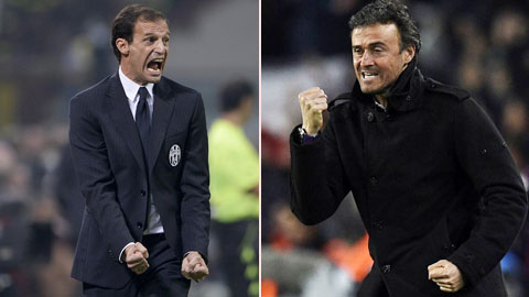 Allegri vs. Enrique: Cuộc đua của 'đôi bạn tay mơ'