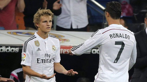 Odegaard đi vào lịch sử Real Madrid