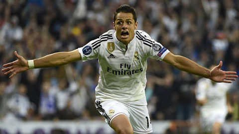 Real trả Chicharito lại M.U, tính 'cuỗm' Aguero để thay Ronaldo