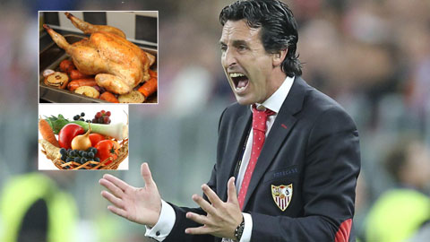 HLV Unai Emery mê nấu ăn và thích... chung kết HLV Unai Emery mê nấu ăn và thích... chung kết