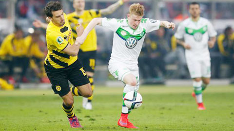 Cúp QG Đức: De Bruyne đã thắng Marco Reus