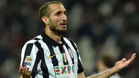 Juve mất Chiellini ở chung kết Champions League