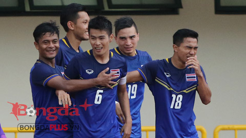 U23 Thái Lan không đặt nặng chuyện tranh ngôi đầu với U23 Việt Nam