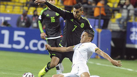 Mexico 0-0 Bolivia: Chia điểm tẻ nhạt