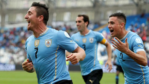 Uruguay 1-0 Jamaica: Chiến thắng nhọc nhằn