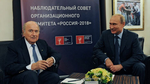 Khả năng Nga bị tước quyền đăng cai World Cup 2018: Một âm mưu chống lại... Putin?