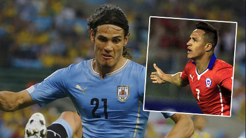 Edinson Cavani vs Alexis Sanchez: Đã đến lúc đẳng cấp lên tiếng