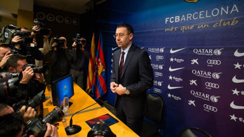Chủ tịch Barcelona sẵn sàng 'chạy đua vũ trang' với Real Madrid Chủ tịch Barcelona sẵn sàng 'chạy đua vũ trang' với Real Madrid