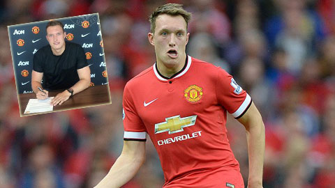 M.U 'trói chân' thành công Phil Jones