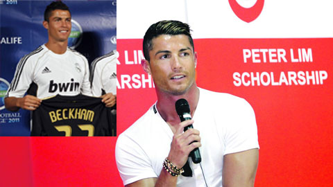 Đằng sau vụ bản quyền hình ảnh của Cristiano Ronaldo: Ronaldo muốn tiếp bước Beckham Đằng sau vụ bản quyền hình ảnh của Cristiano Ronaldo: Ronaldo muốn tiếp bước Beckham