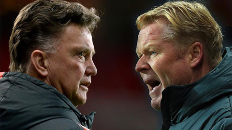 Xung đột giữa Van Gaal & Koeman: Chuyện quanh ly rượu