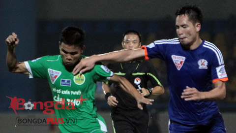 Những con số nổi bật ở vòng 15 V.League