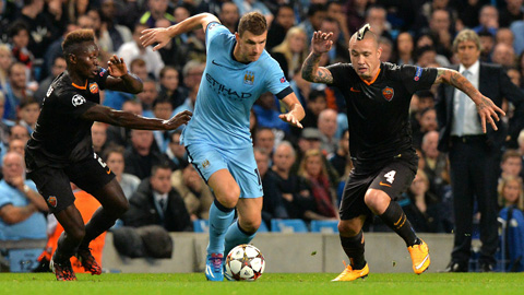 Dzeko đến được Roma hay không phụ thuộc vào Milan Dzeko đến được Roma hay không phụ thuộc vào Milan