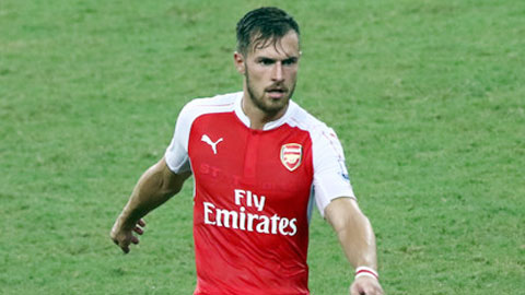 Ramsey phấn khích vì được Barca quan tâm