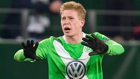 Man City nâng giá mua De Bruyne lên 53 triệu bảng