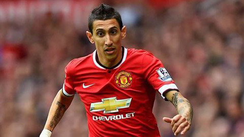 M.U mất hơn nửa triệu bảng cho mỗi trận đấu của Di Maria