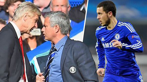 Wenger chê Hazard, không quan tâm ý kiến của Mourinho