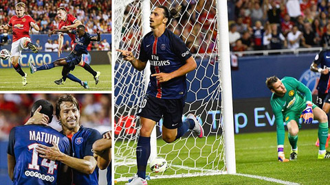 Đánh bại M.U 2-0, PSG vô địch Internacional Champions Cup