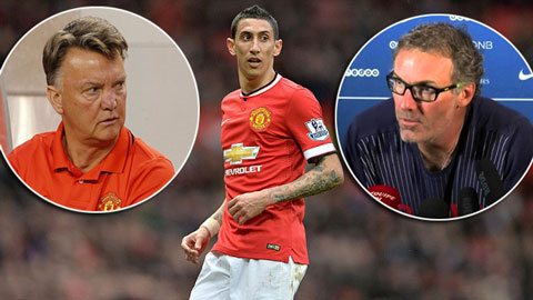 Van Gaal không biết Di Maria đang ở đâu, bối rồi về De Gea