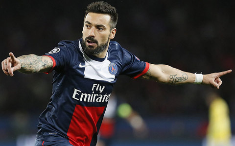 Lavezzi thi đấu không hiệu quả nhưng vẫn được nhiều đội bóng lớn quan tâm