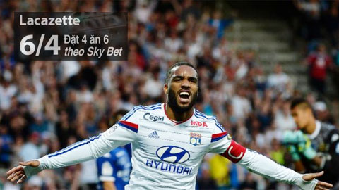 Cuộc đua Vua phá lưới Ligue 1: Ai lật đổ được Lacazette?